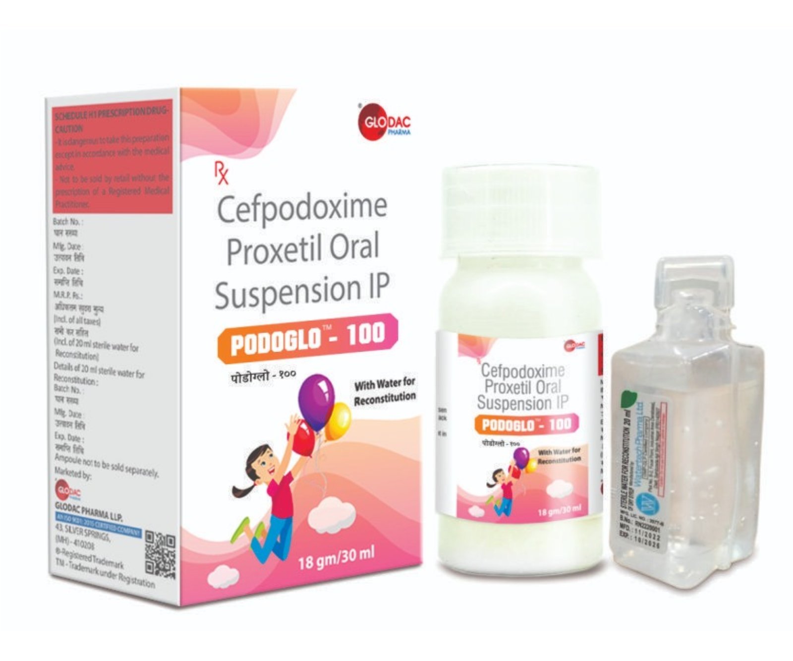 PODOGLO™ - 100 DRY SUSP / 30ml